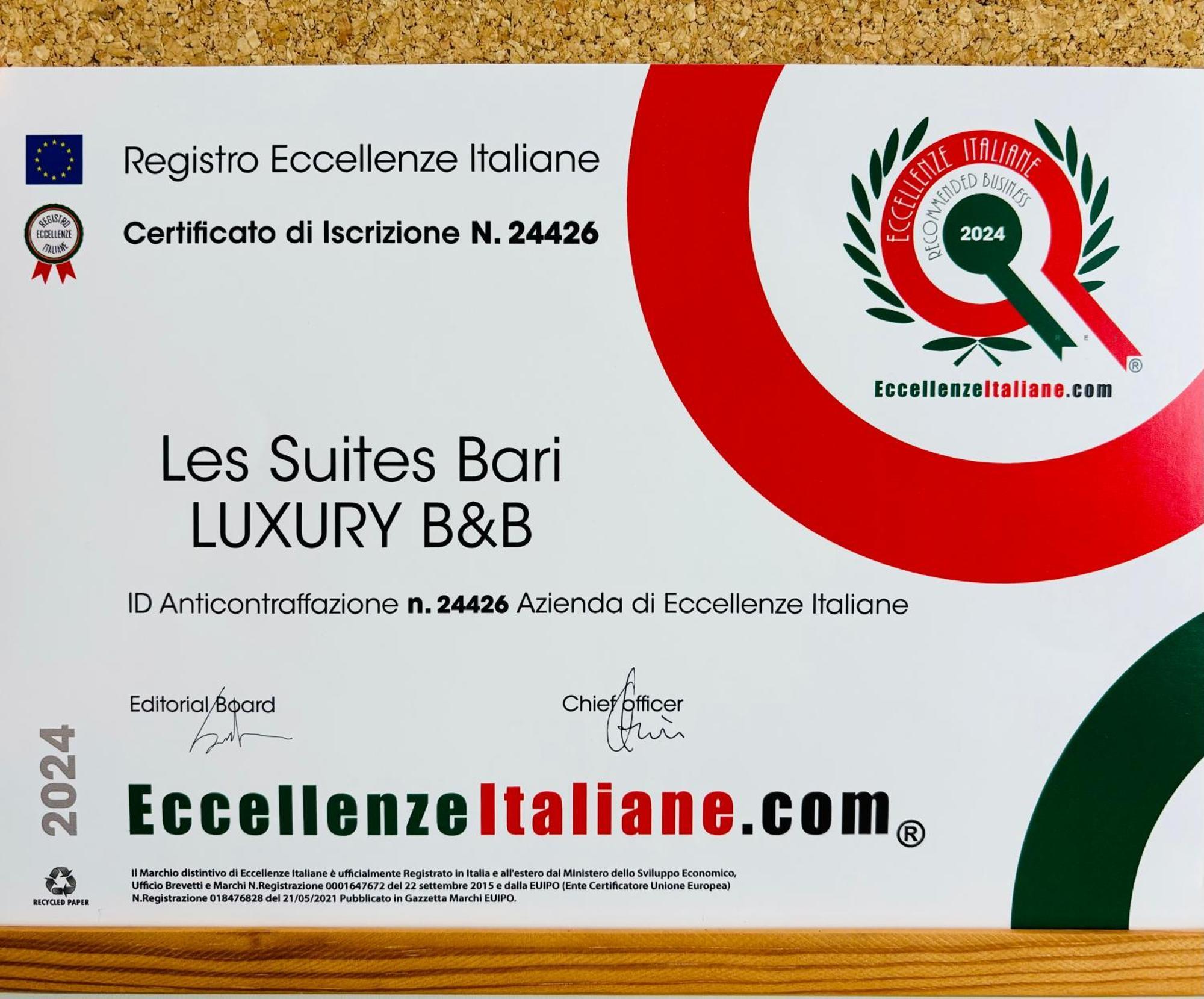 Les Suites Bari Italian Excellence Bed And Breakfast エクステリア 写真